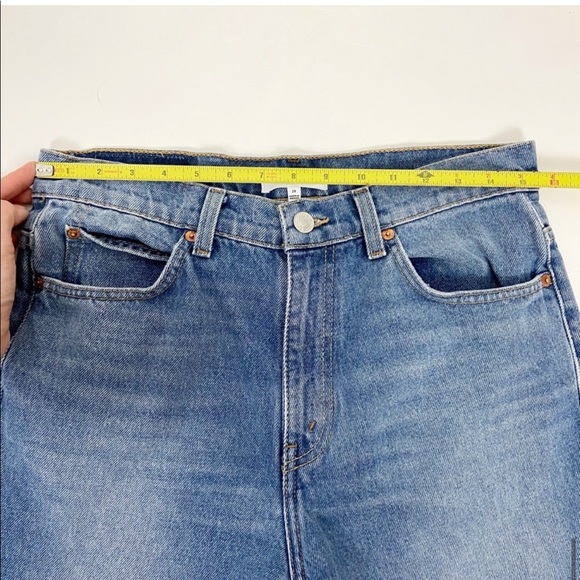 NWOT RE/DONE 70s Straight Leg High Rise Jeans - Picture 9 of 12